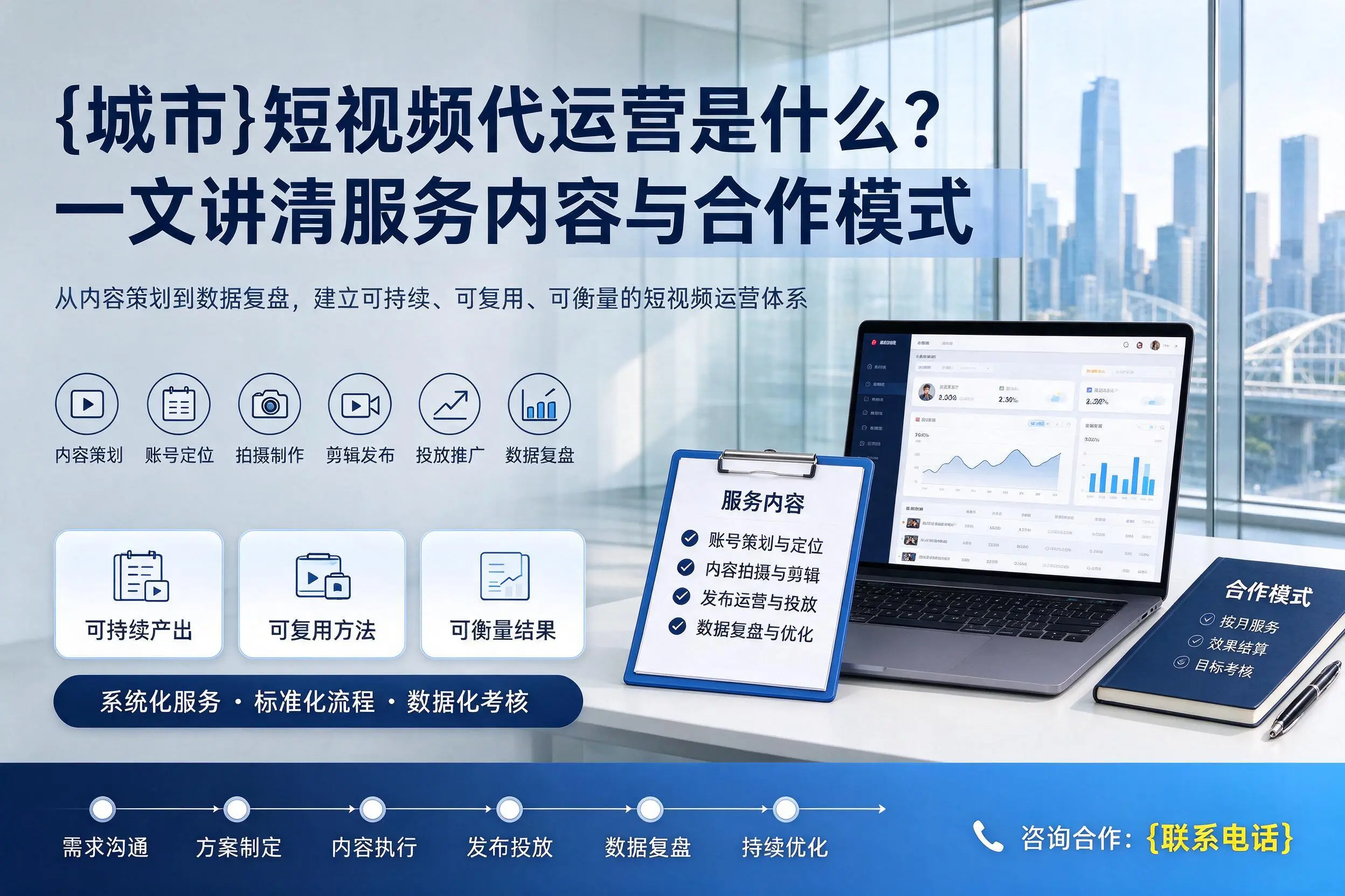 锦州短视频代运营是什么？一文讲清服务内容与合作模式
